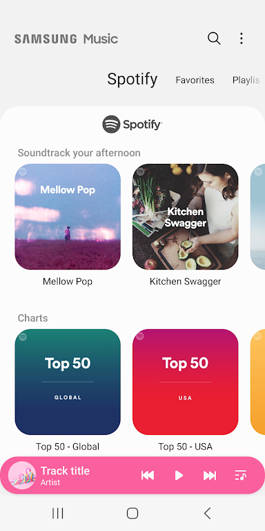 Samsung Music Screenshot2
