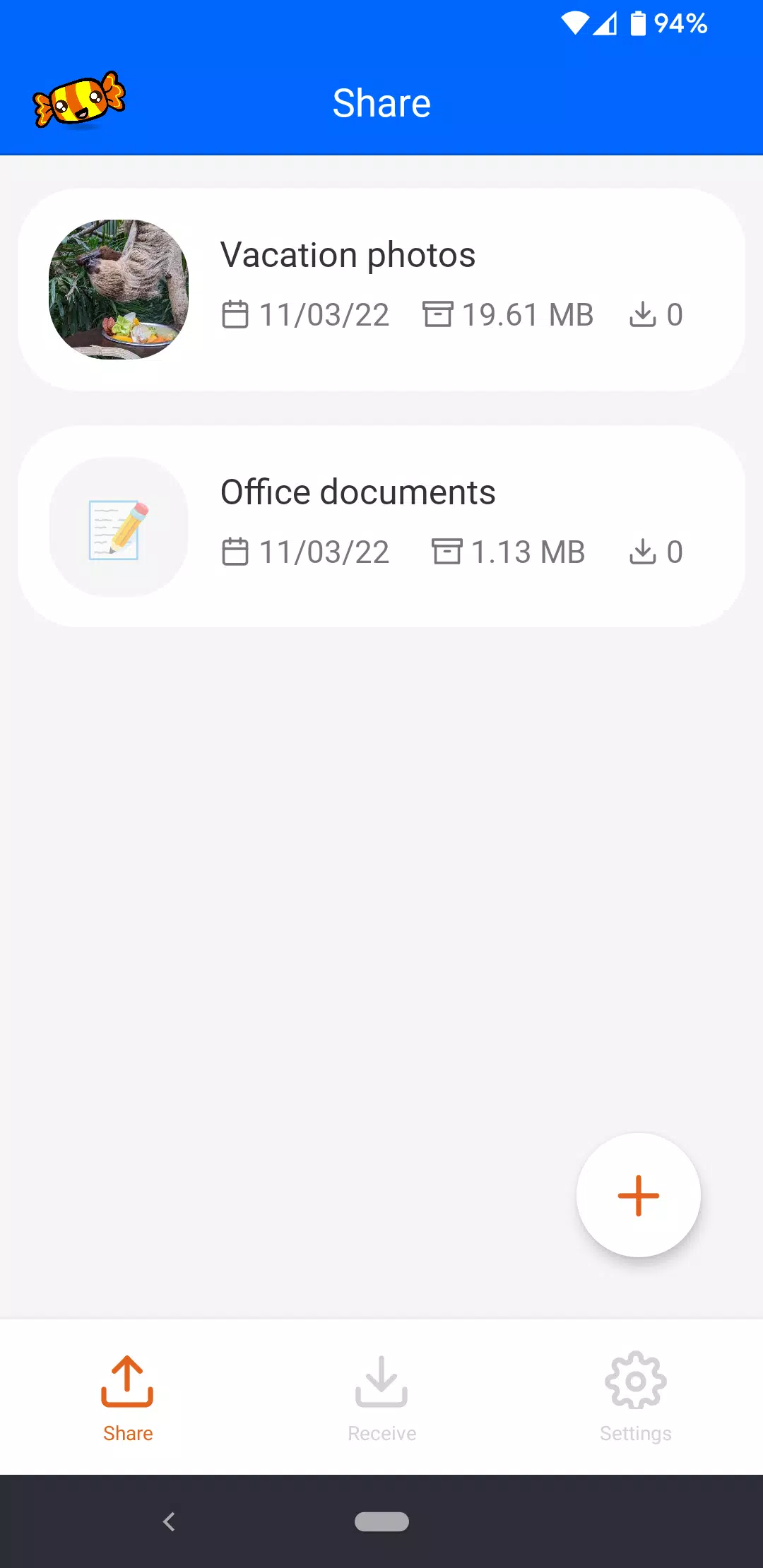 ToffeeShare: File Sharing Screenshot3