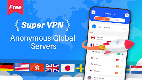 Super VPN - Secure VPN Proxy Screenshot2