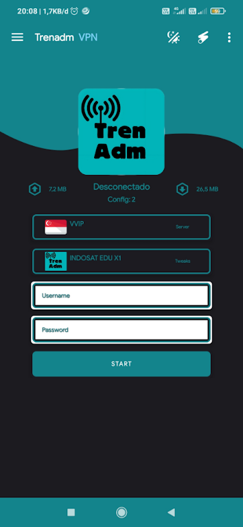 Trenadm VPN Screenshot4