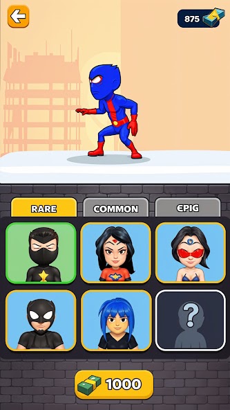 Web Shooter Hero Swing Fight Mod Screenshot3