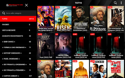 IPTV ITALIA TV + VPN Screenshot3