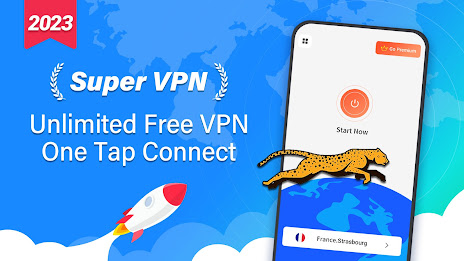 Super VPN - Secure VPN Proxy Screenshot1