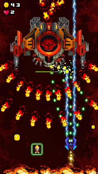 Retro Space War: Shooter Game Mod Screenshot2