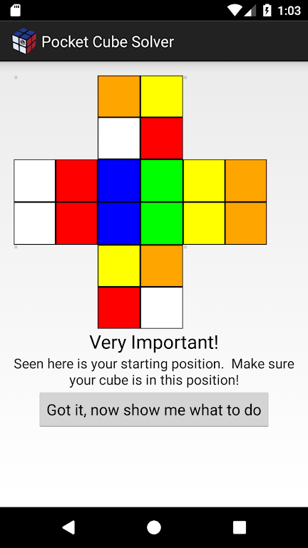 2X2 Cube Solver Screenshot4