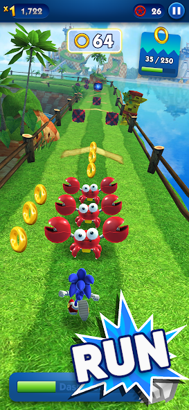 Sonic Dash - Endless Running Mod Screenshot1