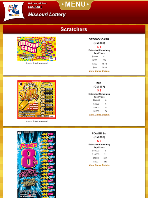 MOLottery Screenshot3