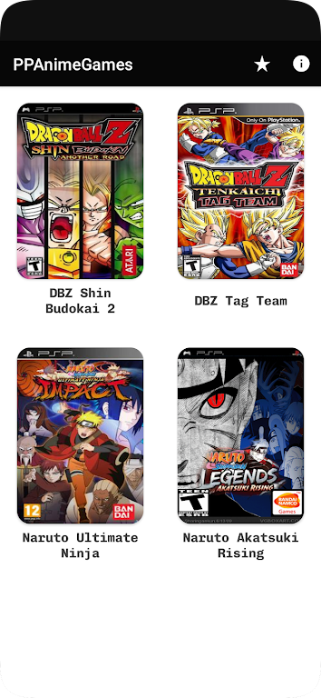 Portable Animes Games Screenshot2