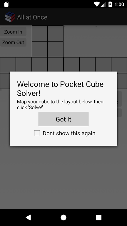 2X2 Cube Solver Screenshot1