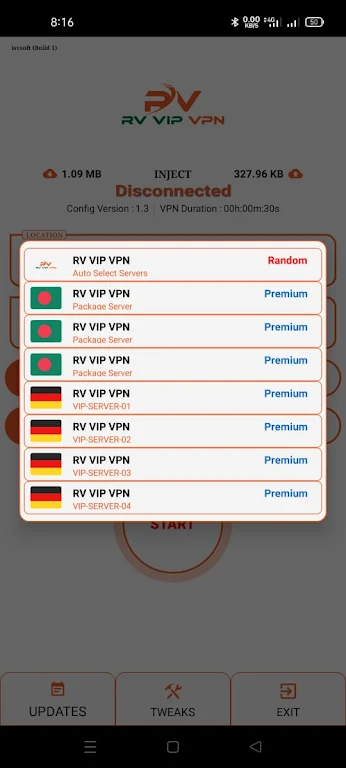 Rv Vip Vpn Screenshot2