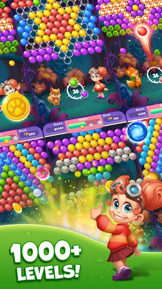 Bubble Shooter Adventure: Pop Mod Screenshot4