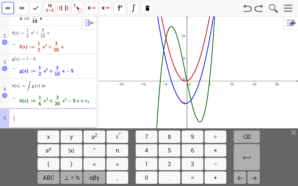 GeoGebra Classic Screenshot2