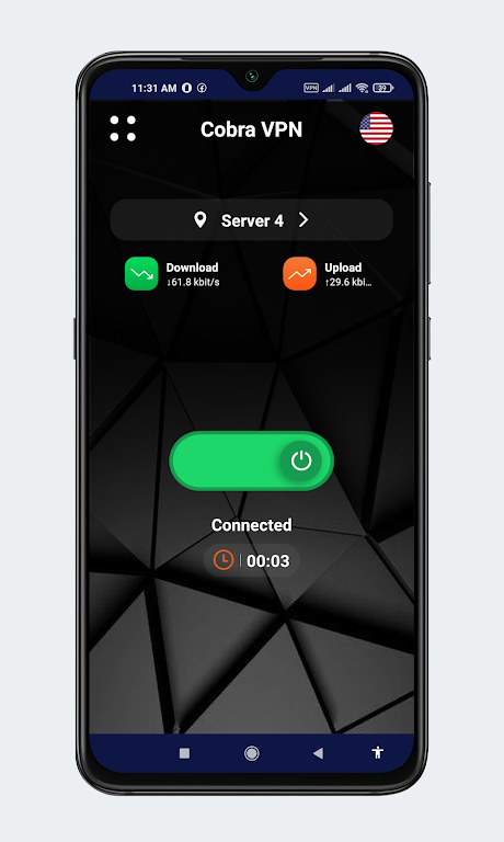 Cobra VPN - Fast And Secure Screenshot2