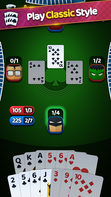 Spades Classic - Card Game Screenshot2