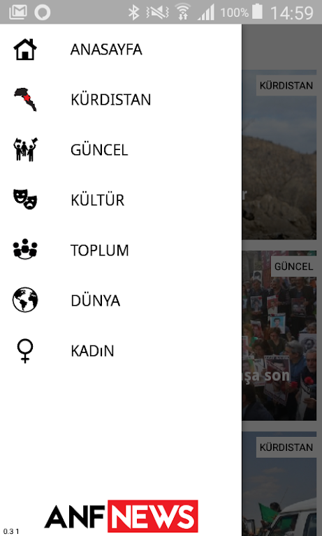 ANF Haber Ajansı Screenshot3