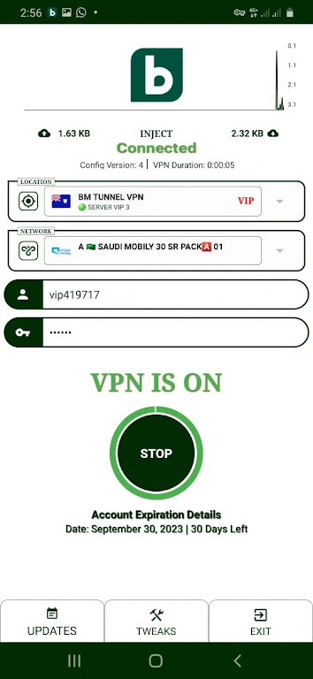 BM TUNNEL VPN - MAX Screenshot2