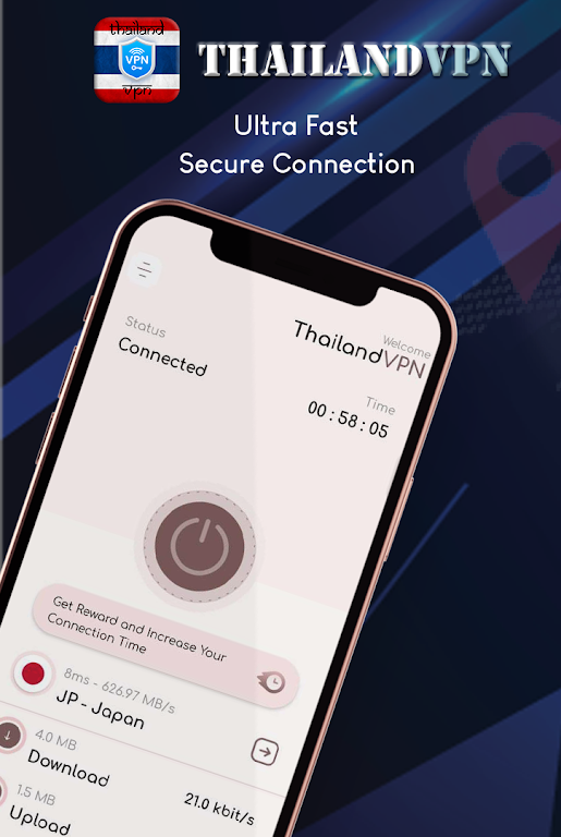 VPN Thailand -get Thailand VPN Screenshot1