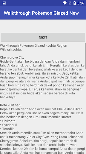 Walkthrough Pokemon Glazed New Screenshot3