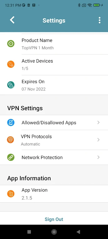 Top Road VPN Screenshot4