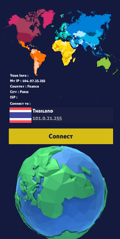 VPN Thailand - IP for Thailand Screenshot2