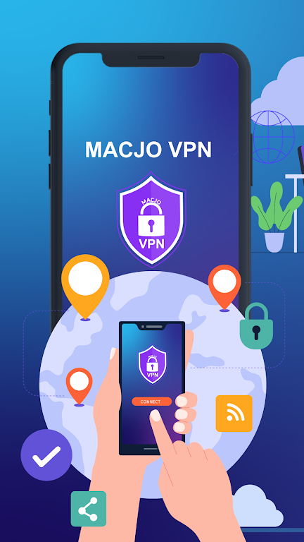 Macjo VPN Private & Secure VPN Screenshot1