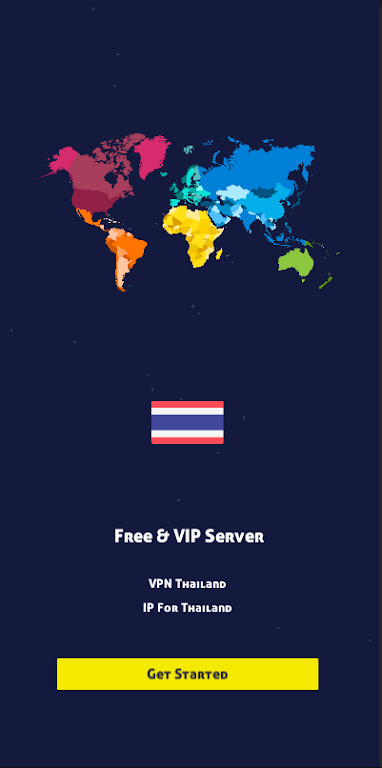 VPN Thailand - IP for Thailand Screenshot1