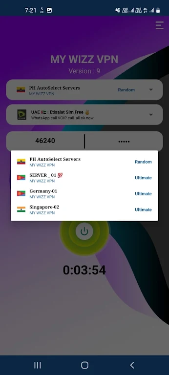 my wizz vpn Screenshot1