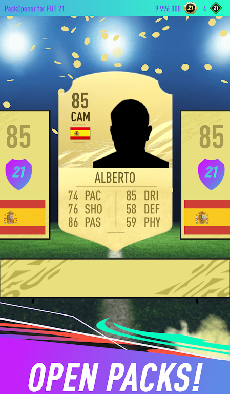 Pack Opener for FUT 21 Screenshot1