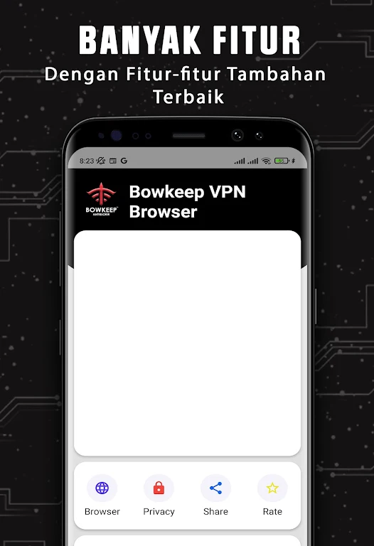 Brokep VPN Browser Anti Blokir Screenshot3