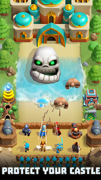 Wild Castle: Tower Defense TD Mod Screenshot1