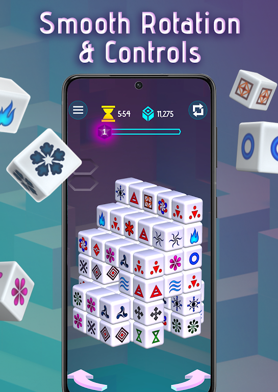 Mahjong Dimensions: 3D Puzzles Screenshot3