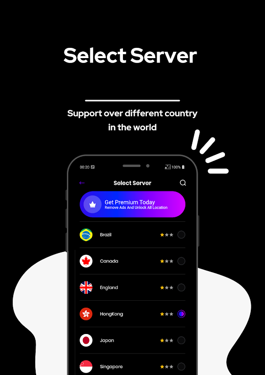 ProsfinityVPN Screenshot2