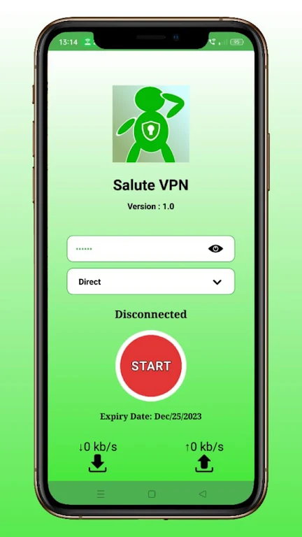 SALUTE VPN Screenshot1