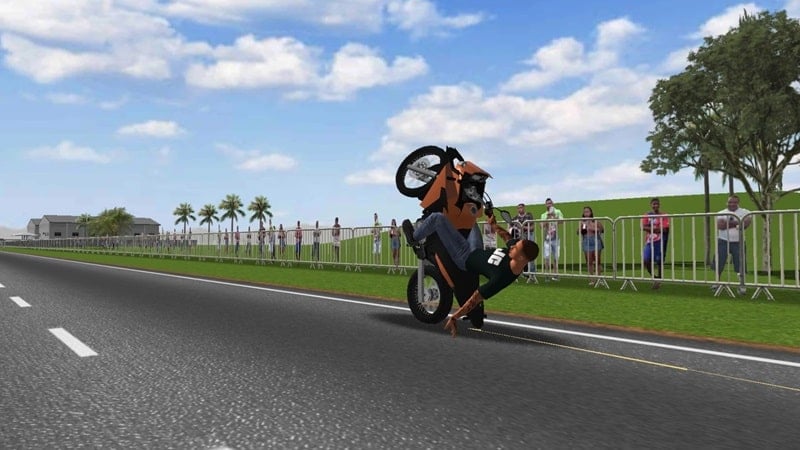 Moto Wheelie 3D Screenshot1