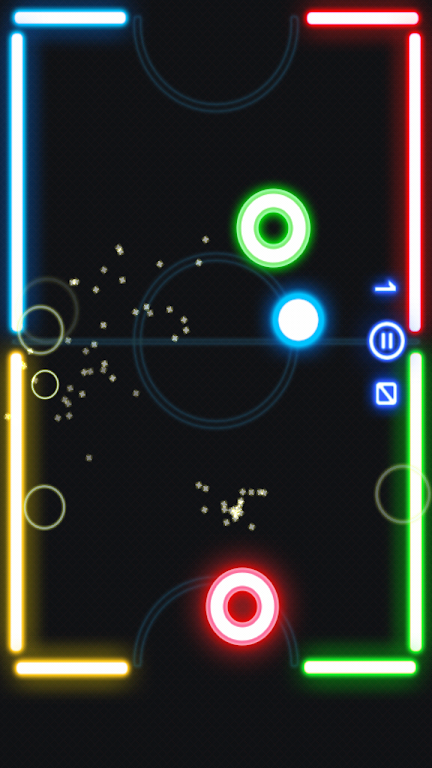 Glow Air Hockey Mod Screenshot2