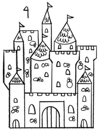 How to Draw Castle - Easy Drawing Screenshot2