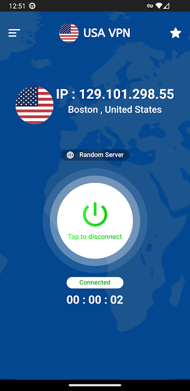 USA VPN - Unlimited VPN Proxy Screenshot3