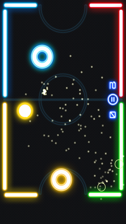 Glow Air Hockey Mod Screenshot3