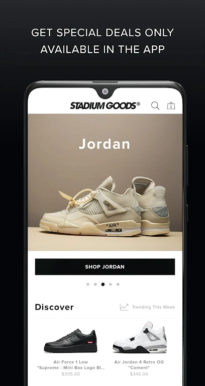 Stadium Goods Screenshot2