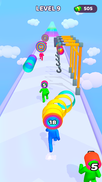 Layer Man 3D: Run & Collect Mod Screenshot4