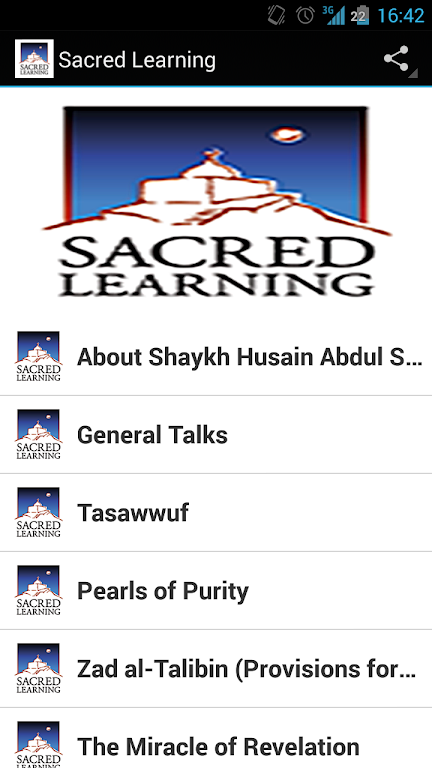 Sacred Learning Screenshot1