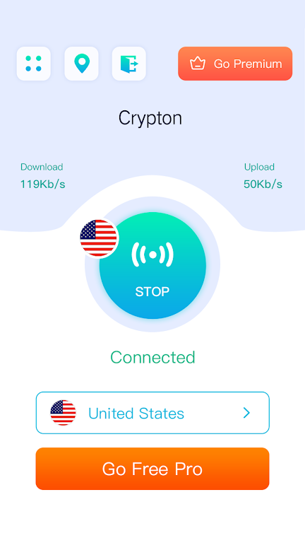 Crypton VPN-Encrypt VPN Screenshot2