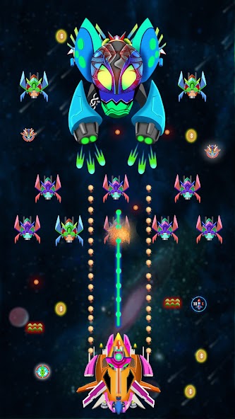 Galaxy Shooting: Alien Attack Mod Screenshot3