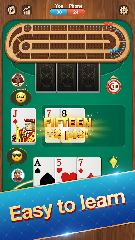 Cribbage - Card Game Screenshot2