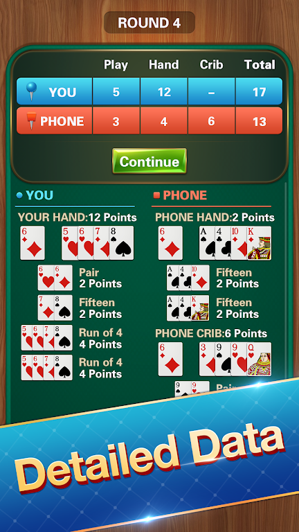 Cribbage - Card Game Screenshot4