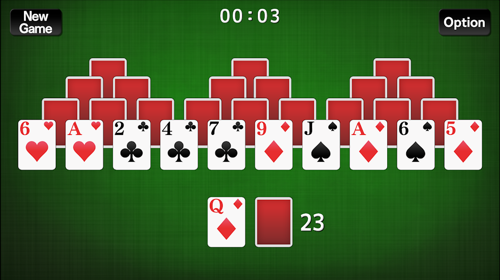 TriPeaks Solitaire card game Screenshot2