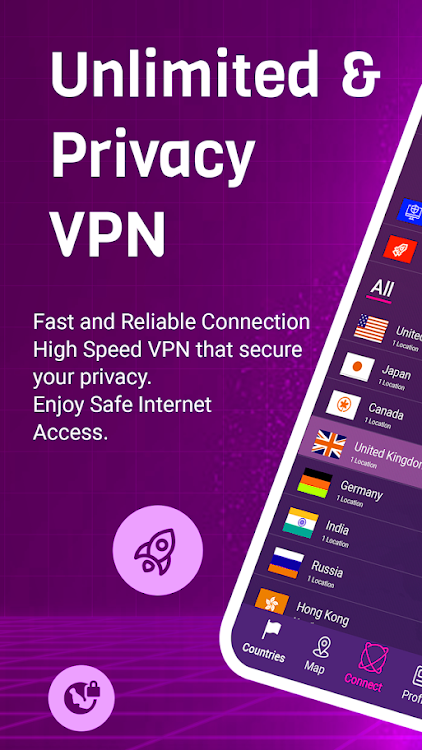 Singularity VPN & proxy client Screenshot1