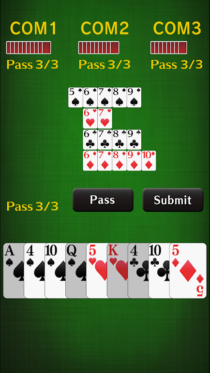 sevens [card game] Screenshot2