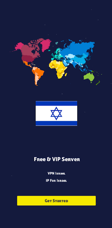 VPN Israel - IP for Israel Screenshot1