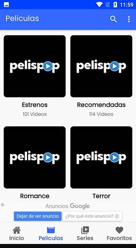 PelisPop Peliculas y Series Screenshot1